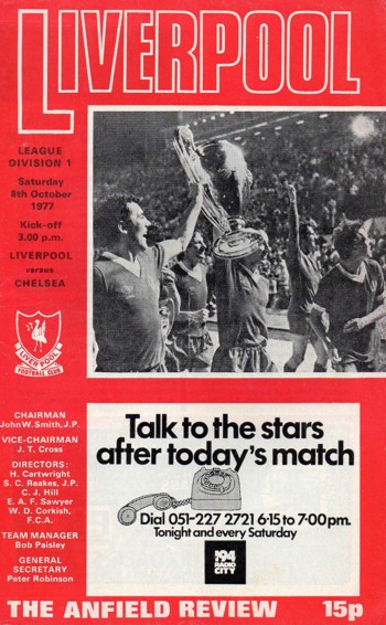 Match programme